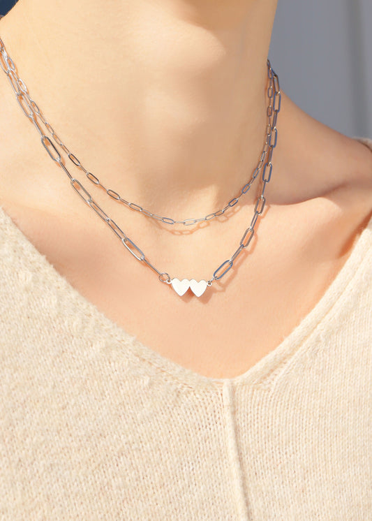 Amour Deux Necklace