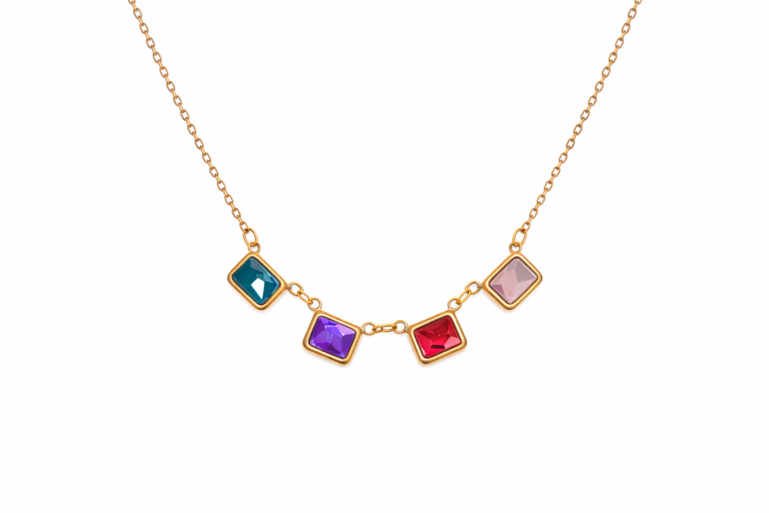 Customizable Birthstone Necklace