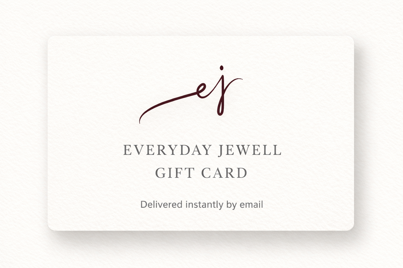 Digital Gift Card