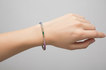 Prismé Tennis Bracelet