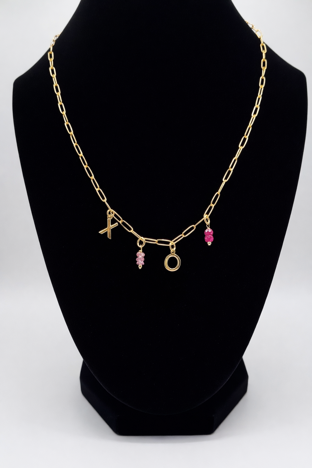 Linked in Love XO Necklace