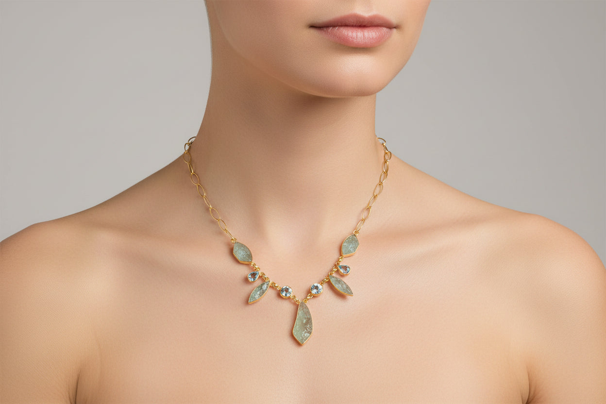 Azure Heirloom Necklace