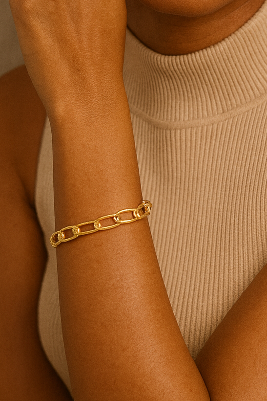 Harper Paperclip Bracelet