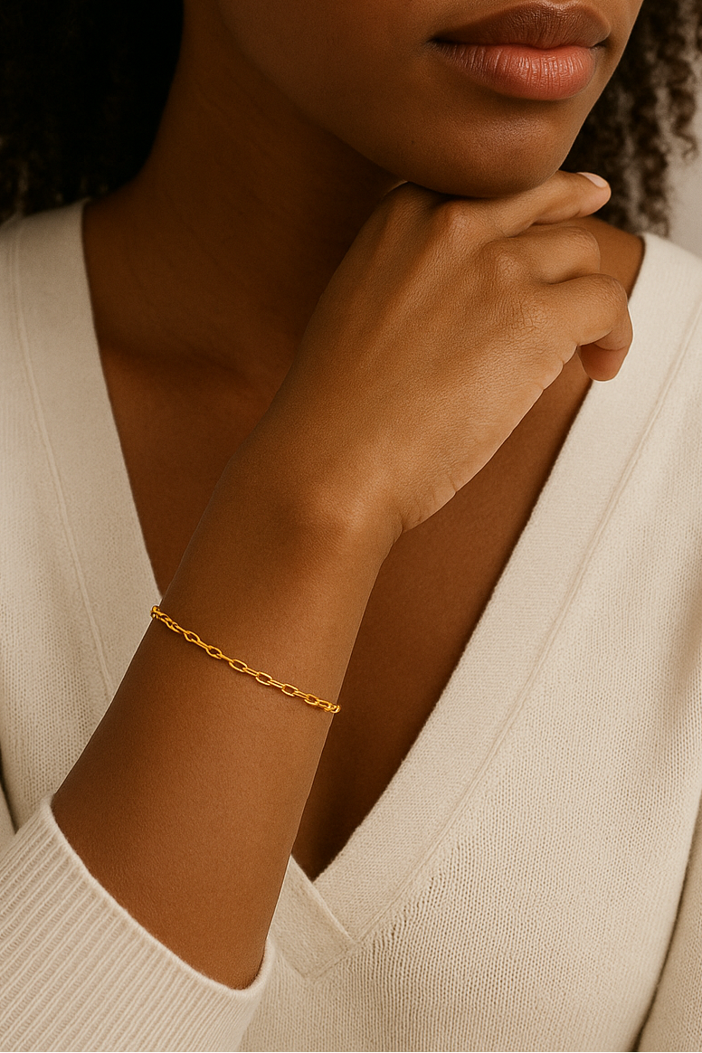 Harper Paperclip Bracelet