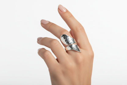The Delilah Hammered Ring