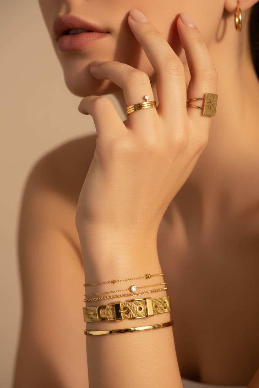 Gilded Edge Bracelet