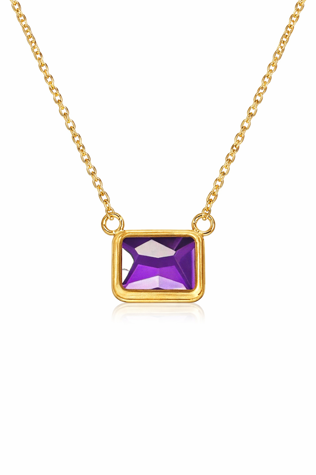 Customizable Birthstone Necklace