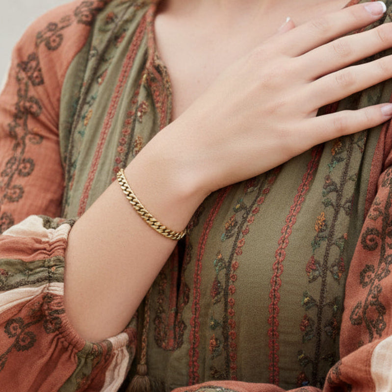 Everyday Jewell Diamond Cut Bracelet