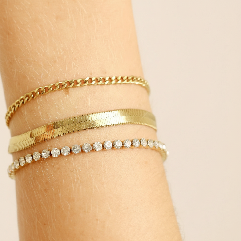 Everyday Jewell Diamond Cut Bracelet