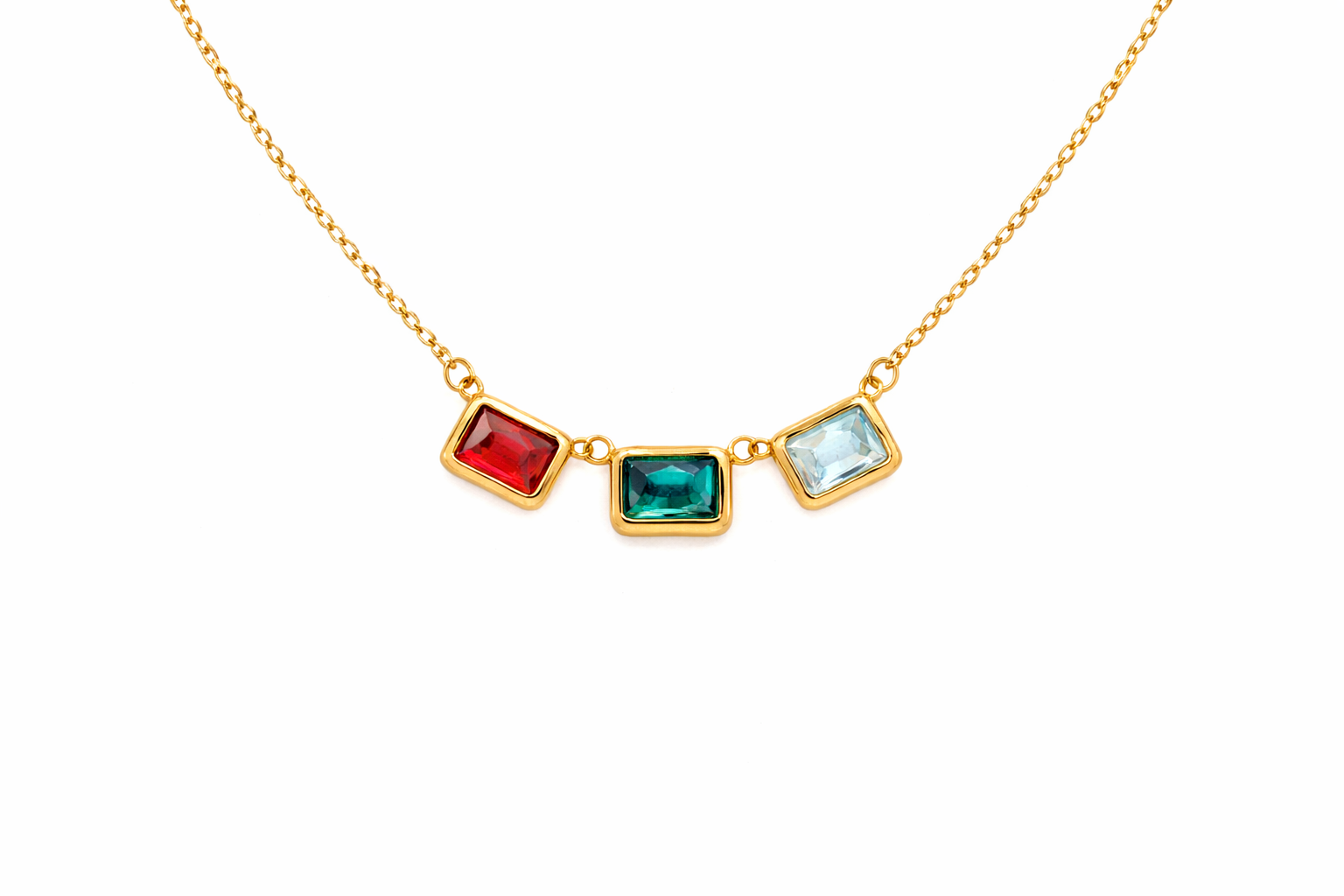 Customizable Birthstone Necklace