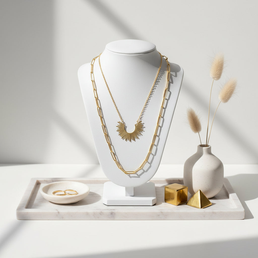 Solaris Layered Necklace