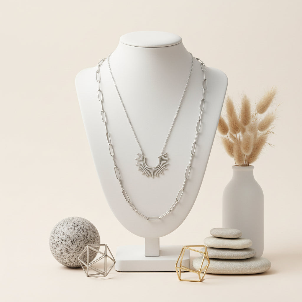Solaris Layered Necklace