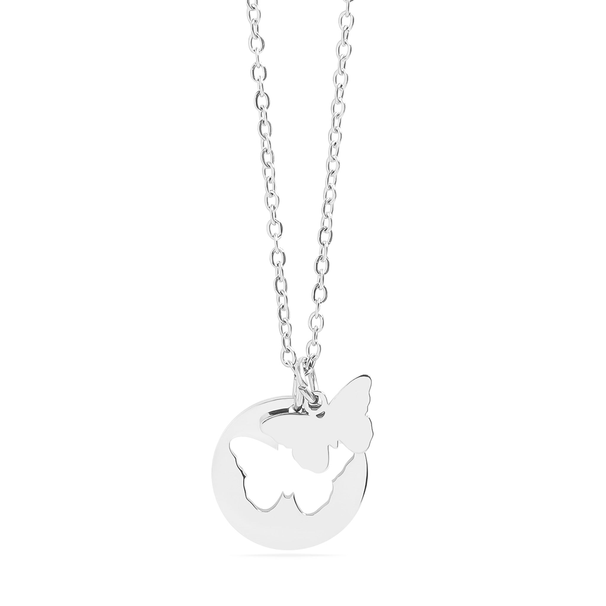 Papillon Silhouette Necklace