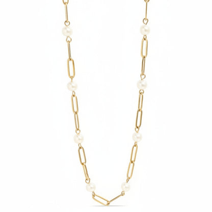 Everyday Jewell Pearl Link Necklace