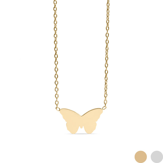 Arden Engravable Butterfly Necklace