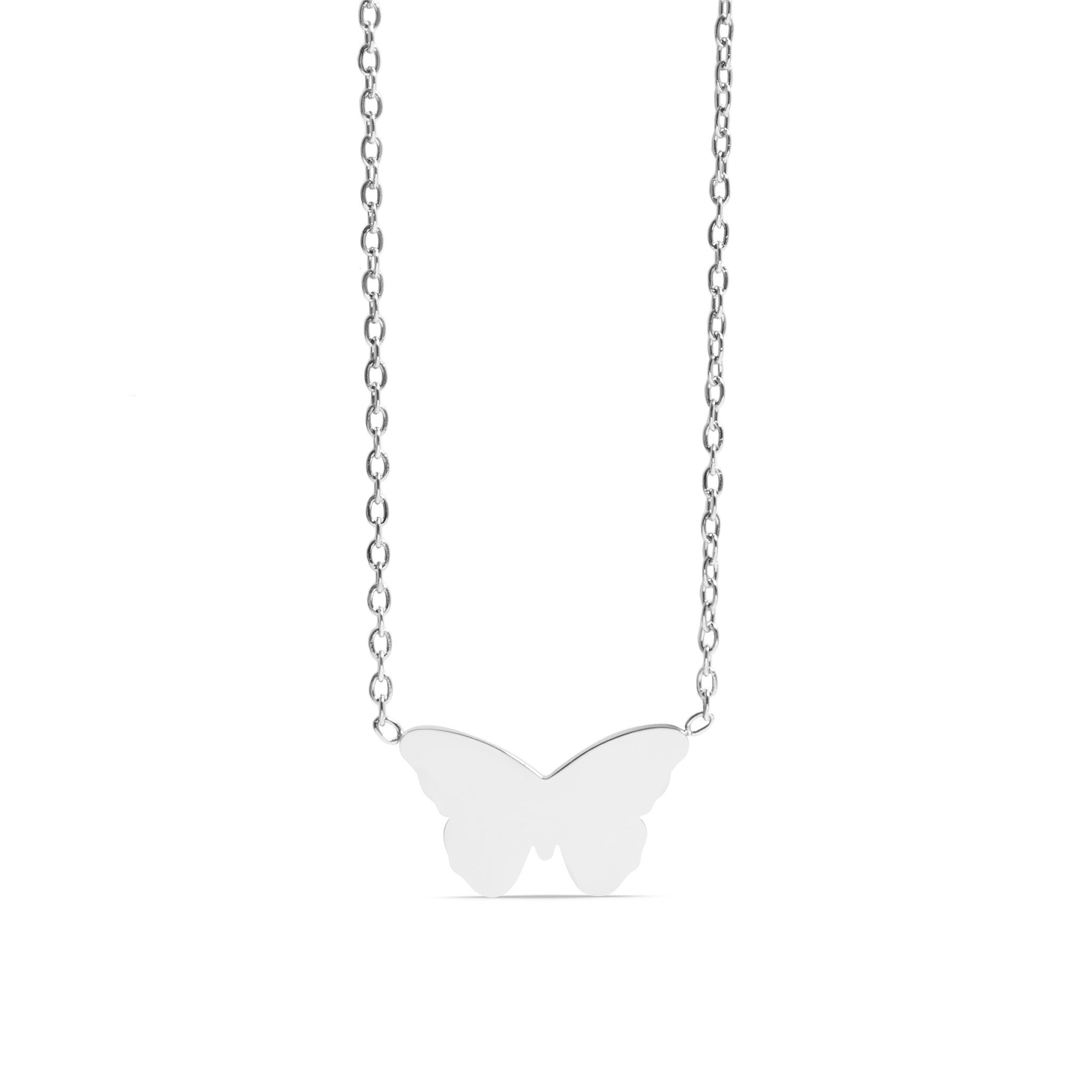 Arden Engravable Butterfly Necklace