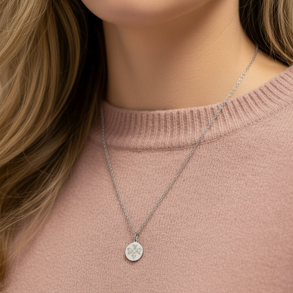 Cartouche Bee Necklace