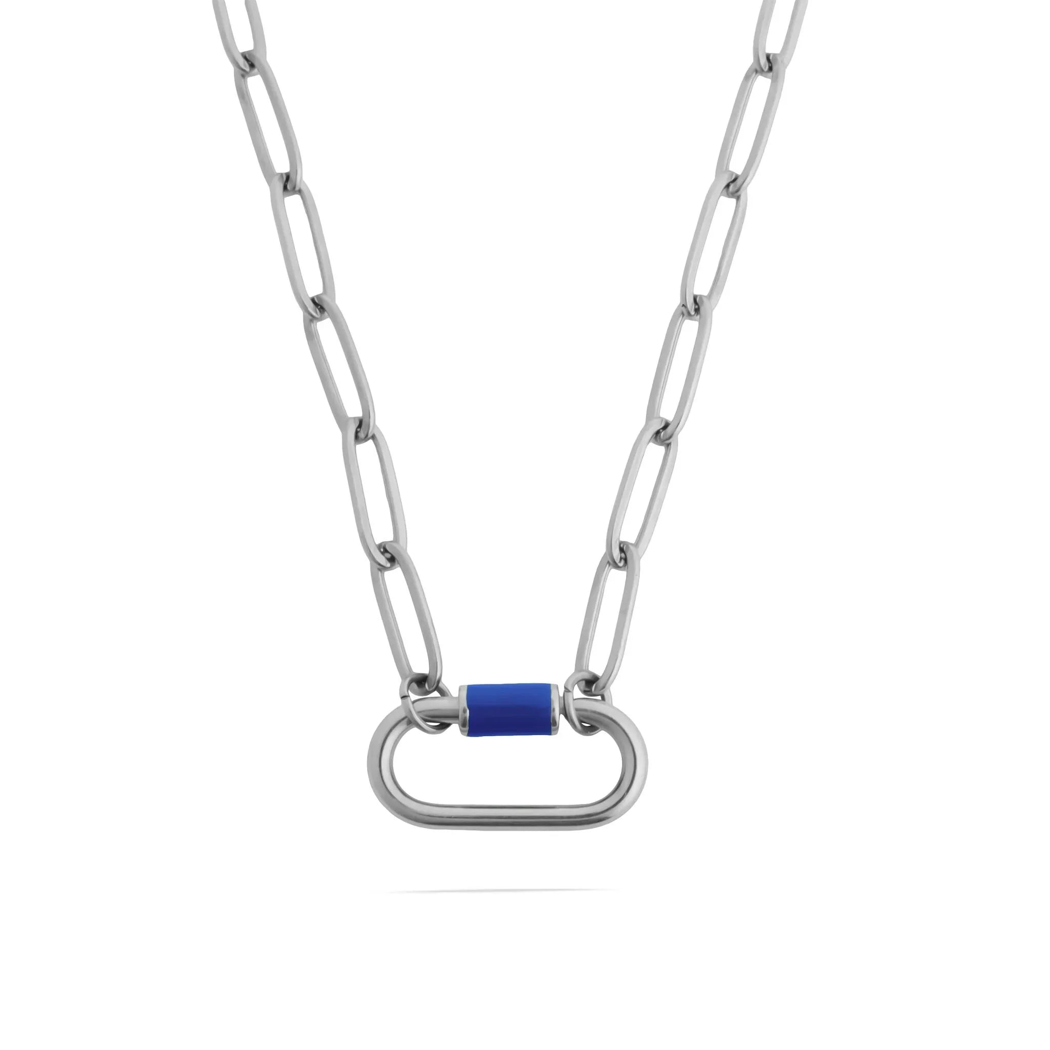 Solene SS Carabiner Necklace