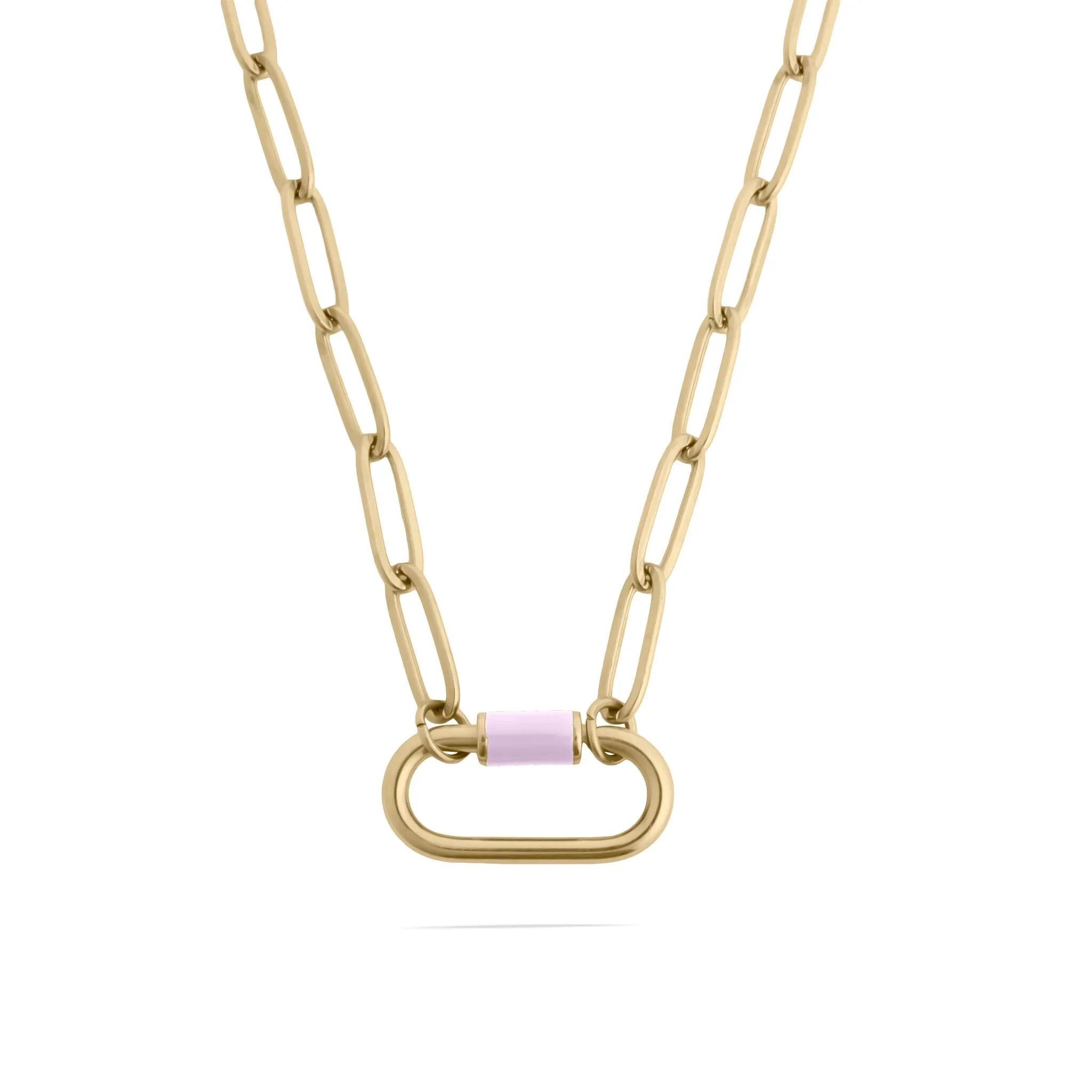 Solene Carabiner Necklace