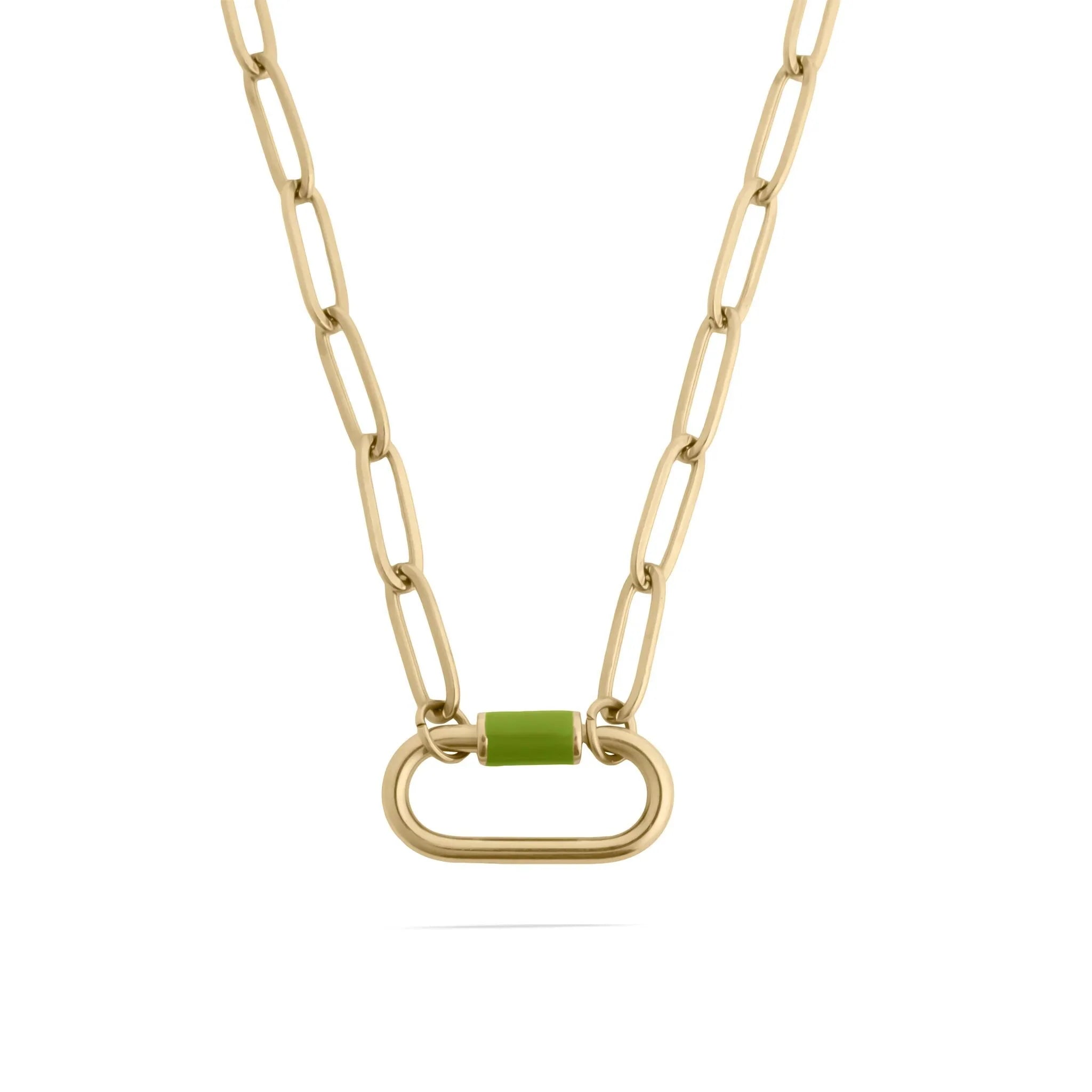Solene Carabiner Necklace