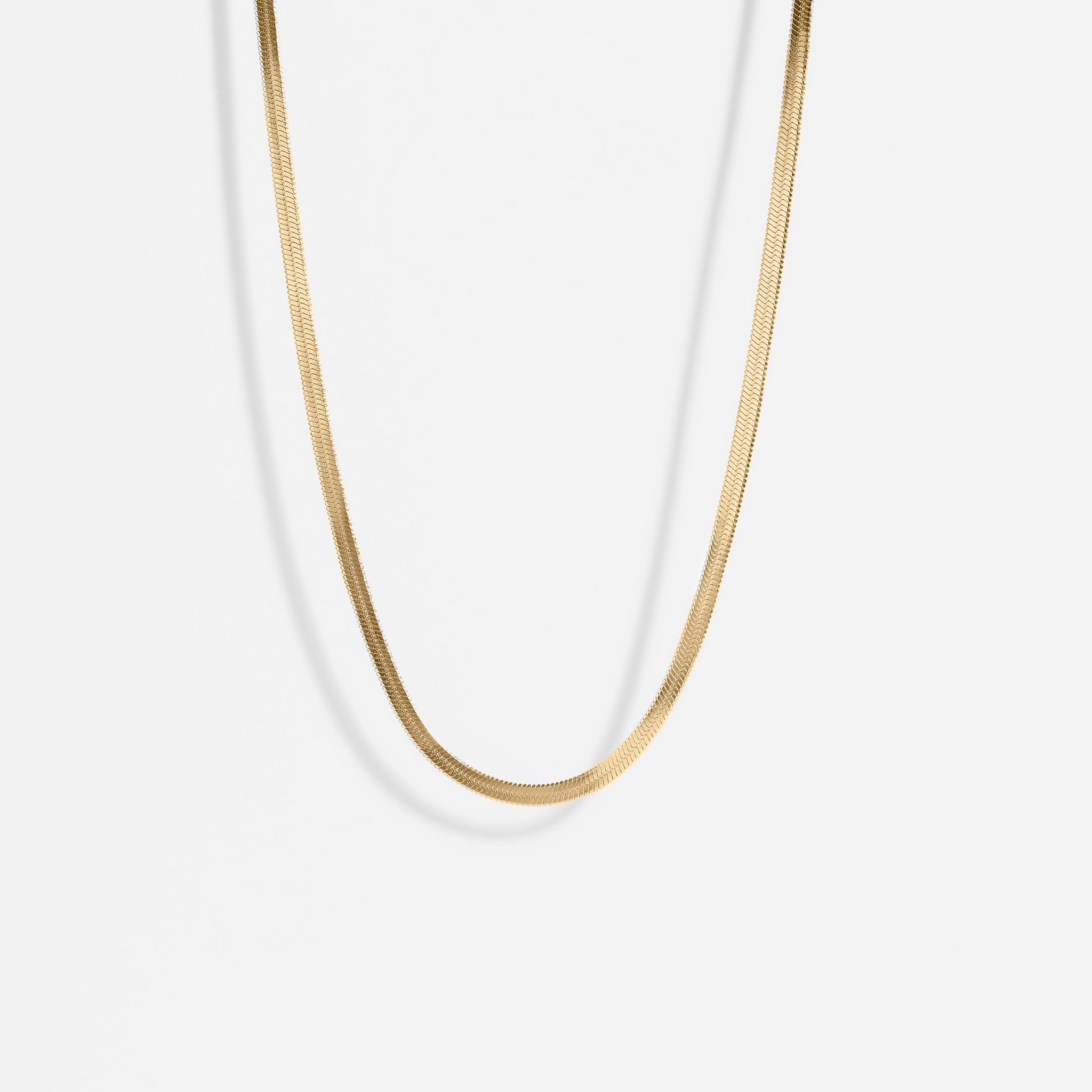 Everyday Jewell Herringbone Necklace