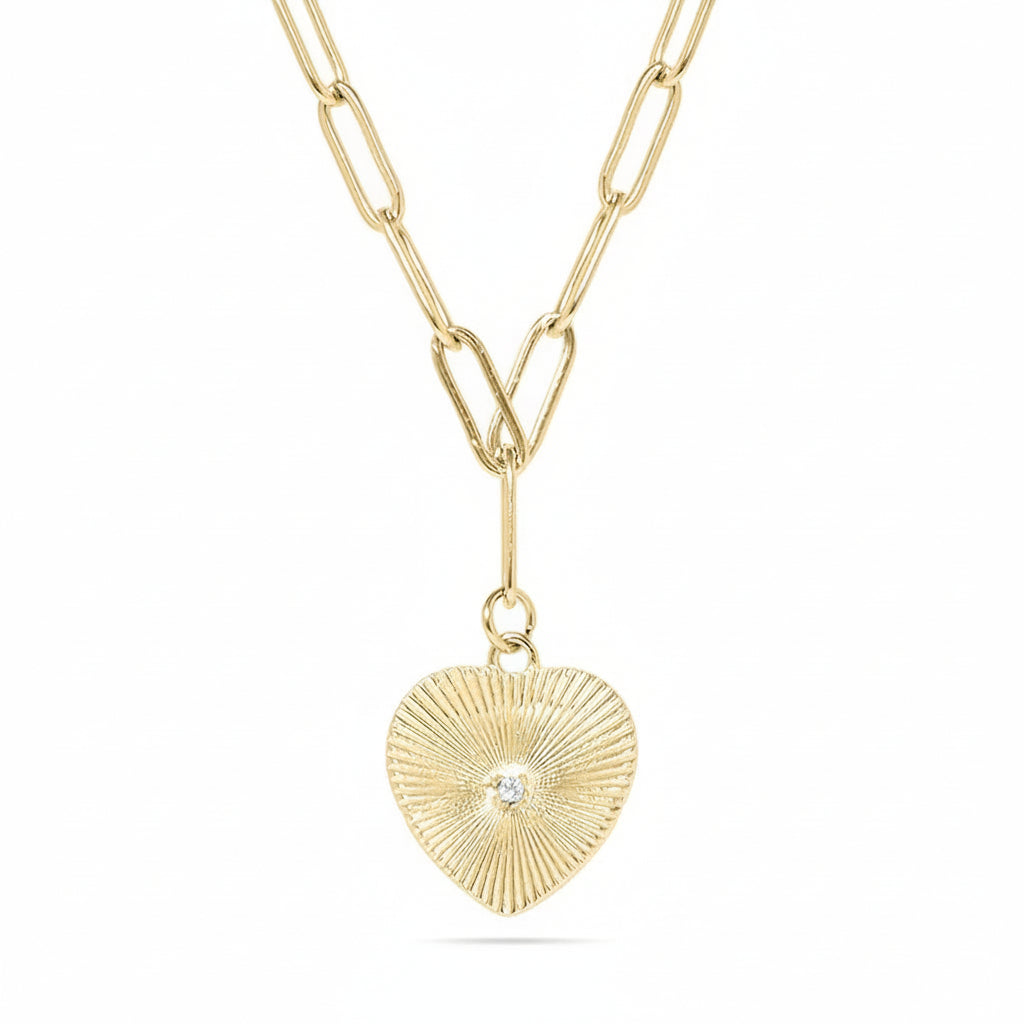 Solara Heart Necklace