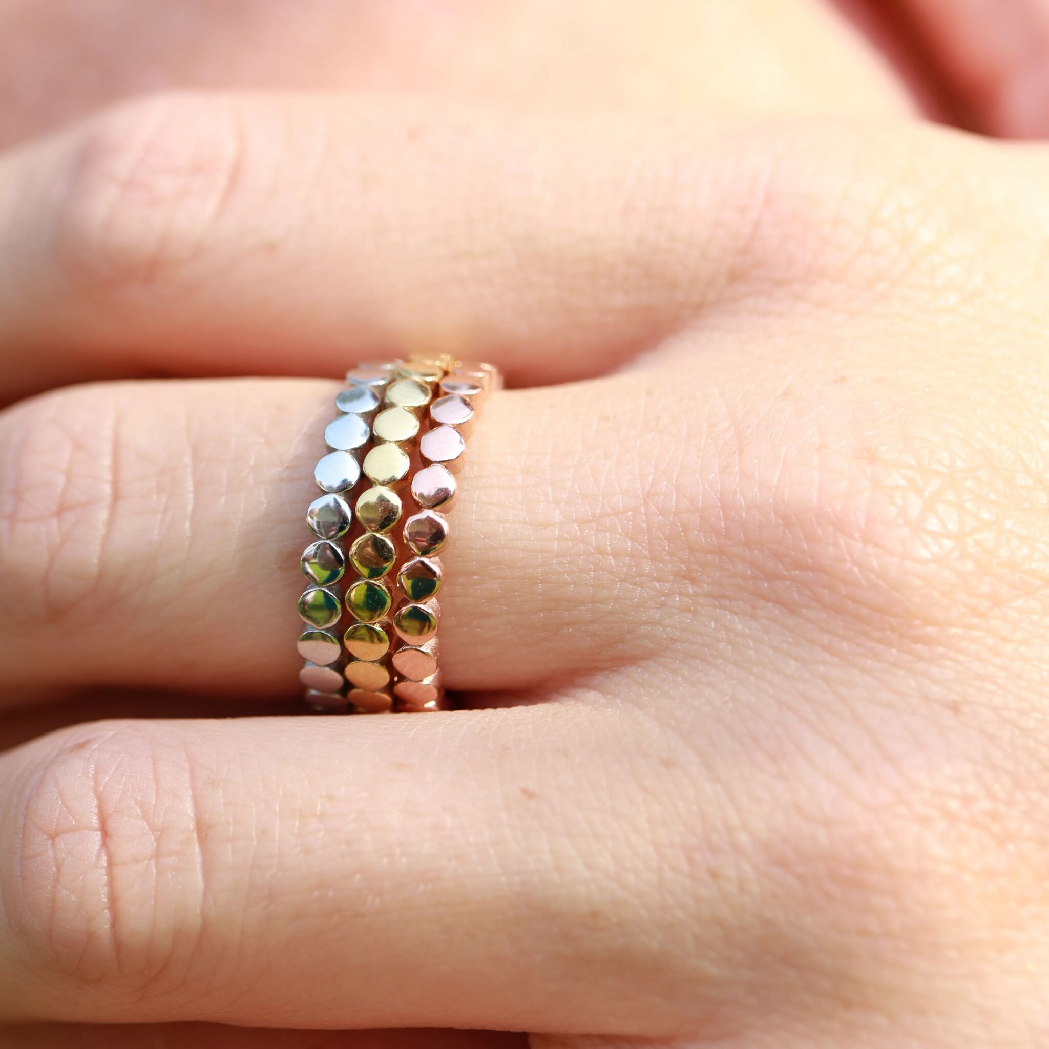 Halo Stacking Ring