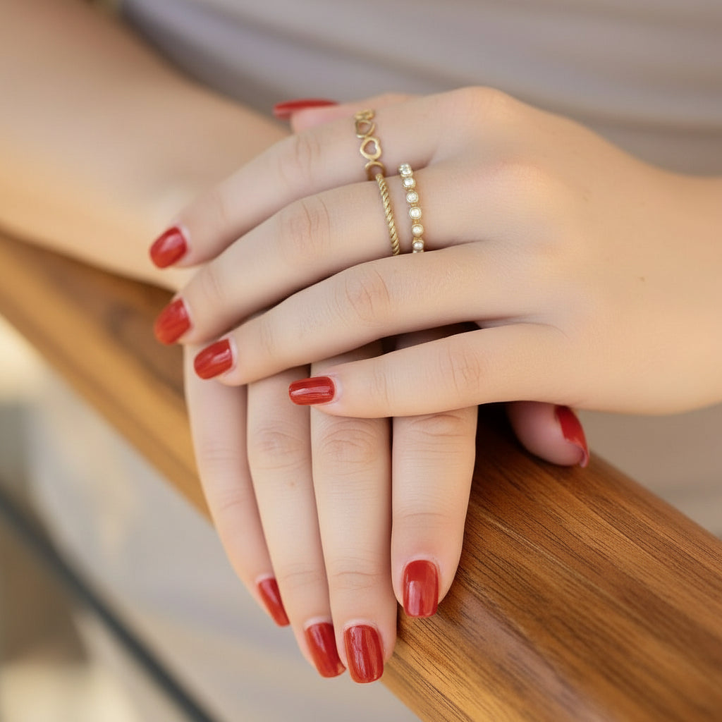 Heartline Stacking Ring