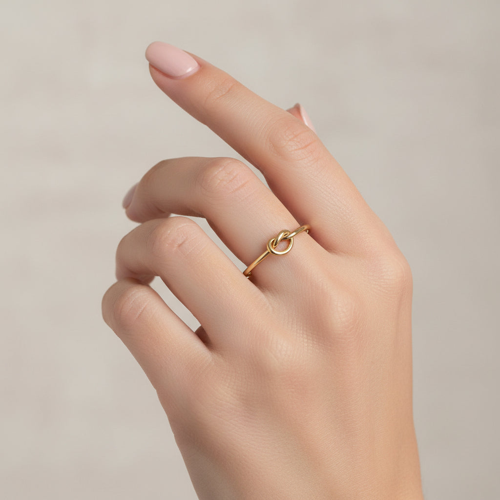 Love Me Knot Stacking Ring