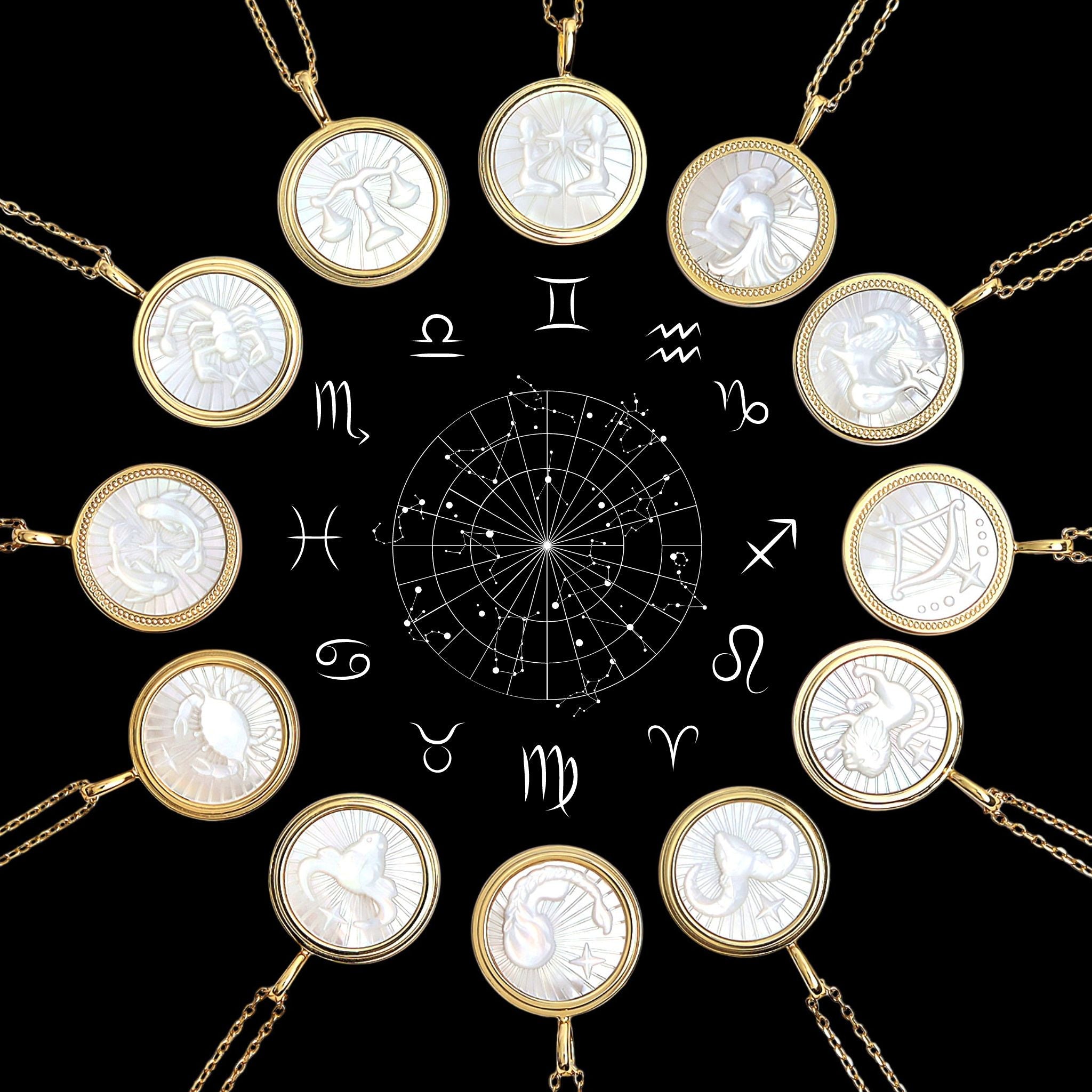 Celestial Zodiac Necklace