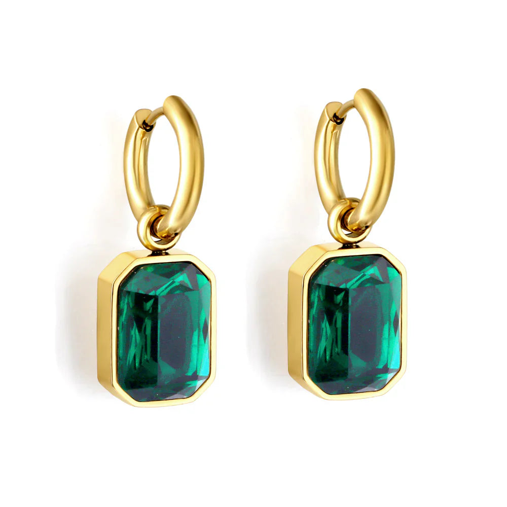 Verde Drop Earrings