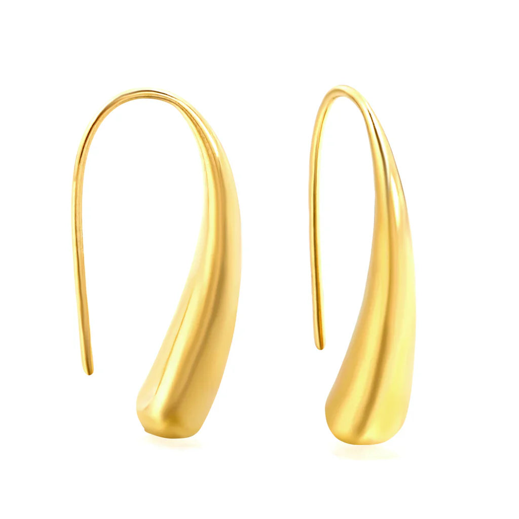 Long Drop Hook Earrings