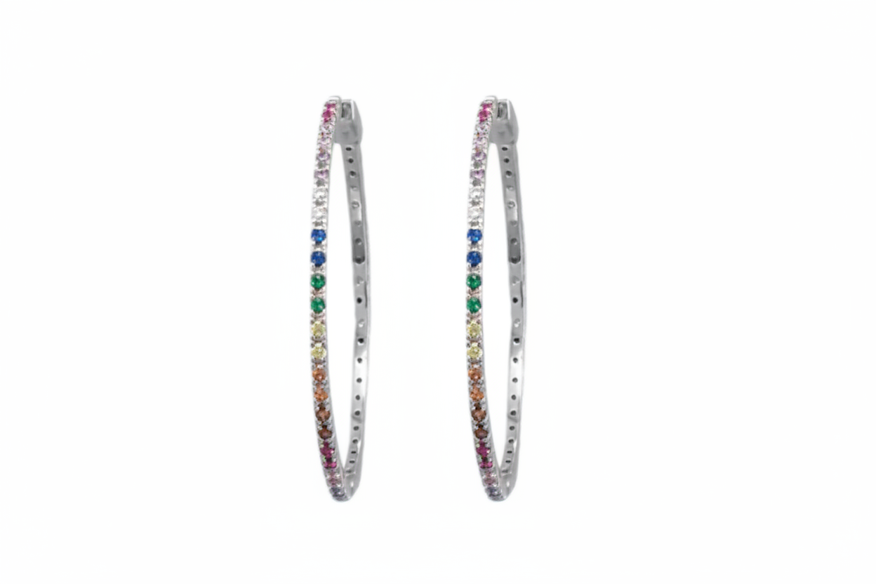 Prismé Hoop Earrings