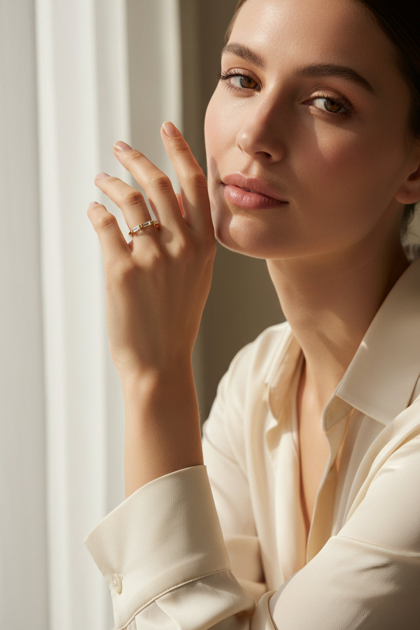 Starlight Baguette Band