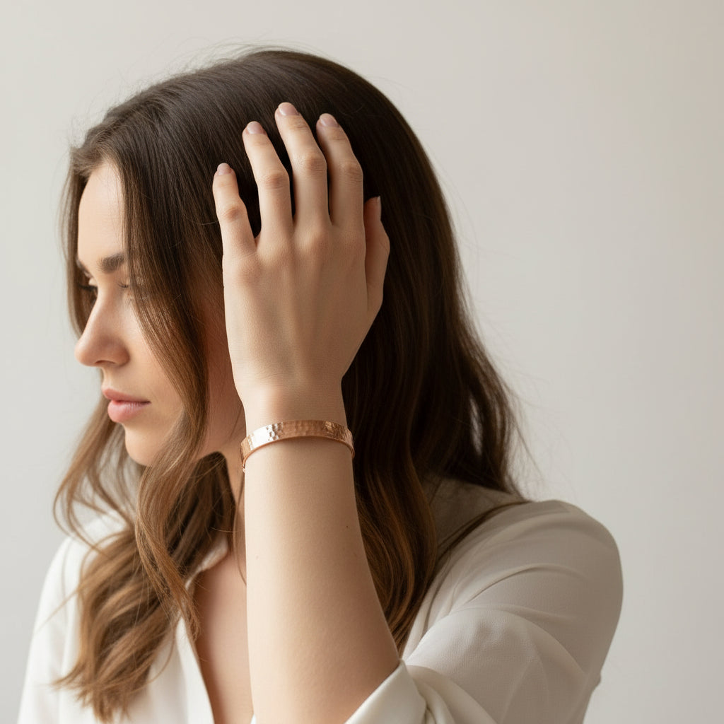Hammered Hearth Cuff