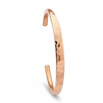 Ember Ridge Hammered Cuff