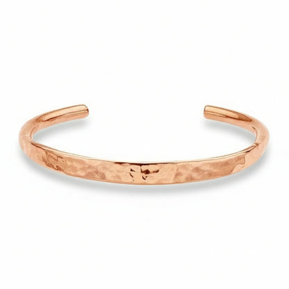 Ember Ridge Hammered Cuff