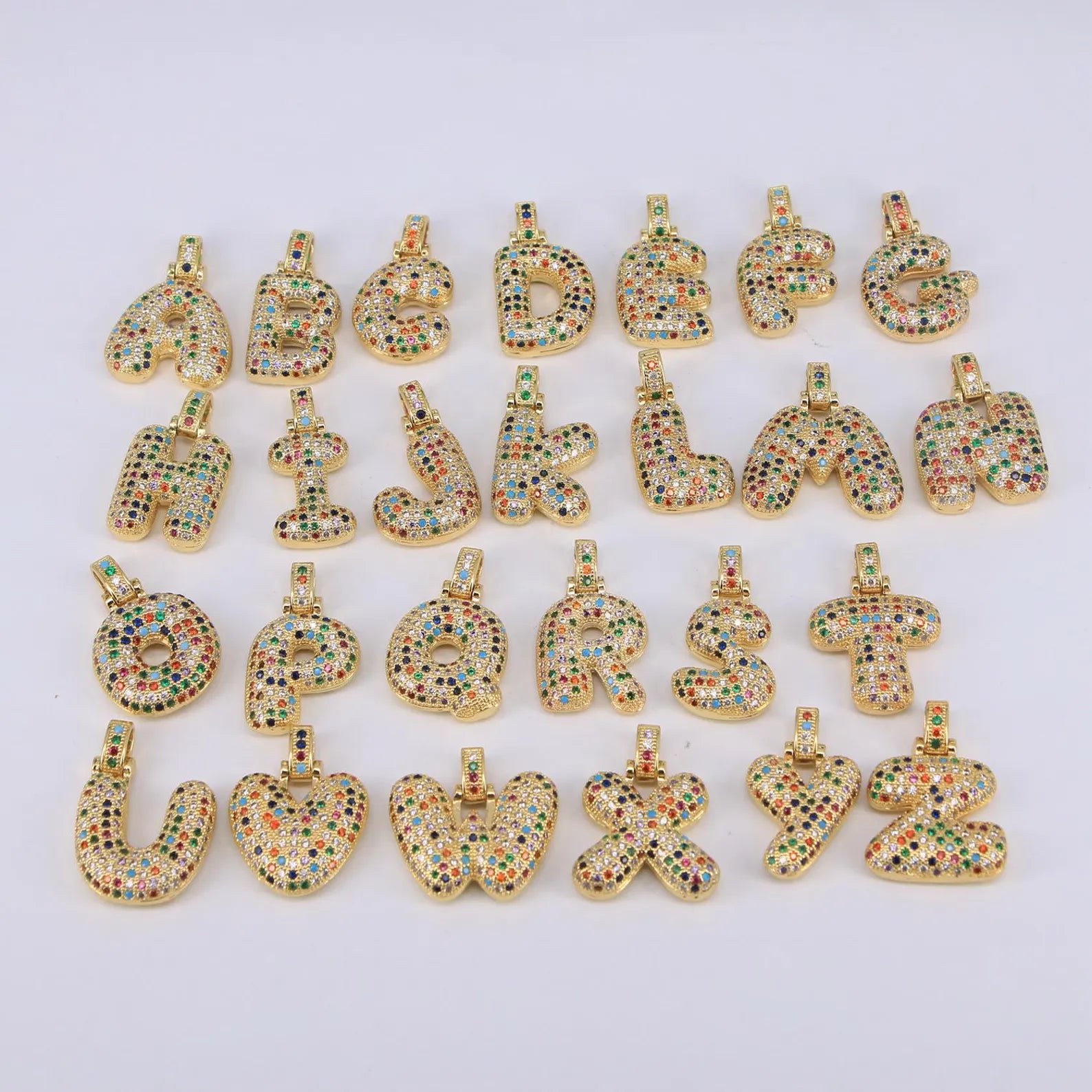 Confetti Initial Necklace