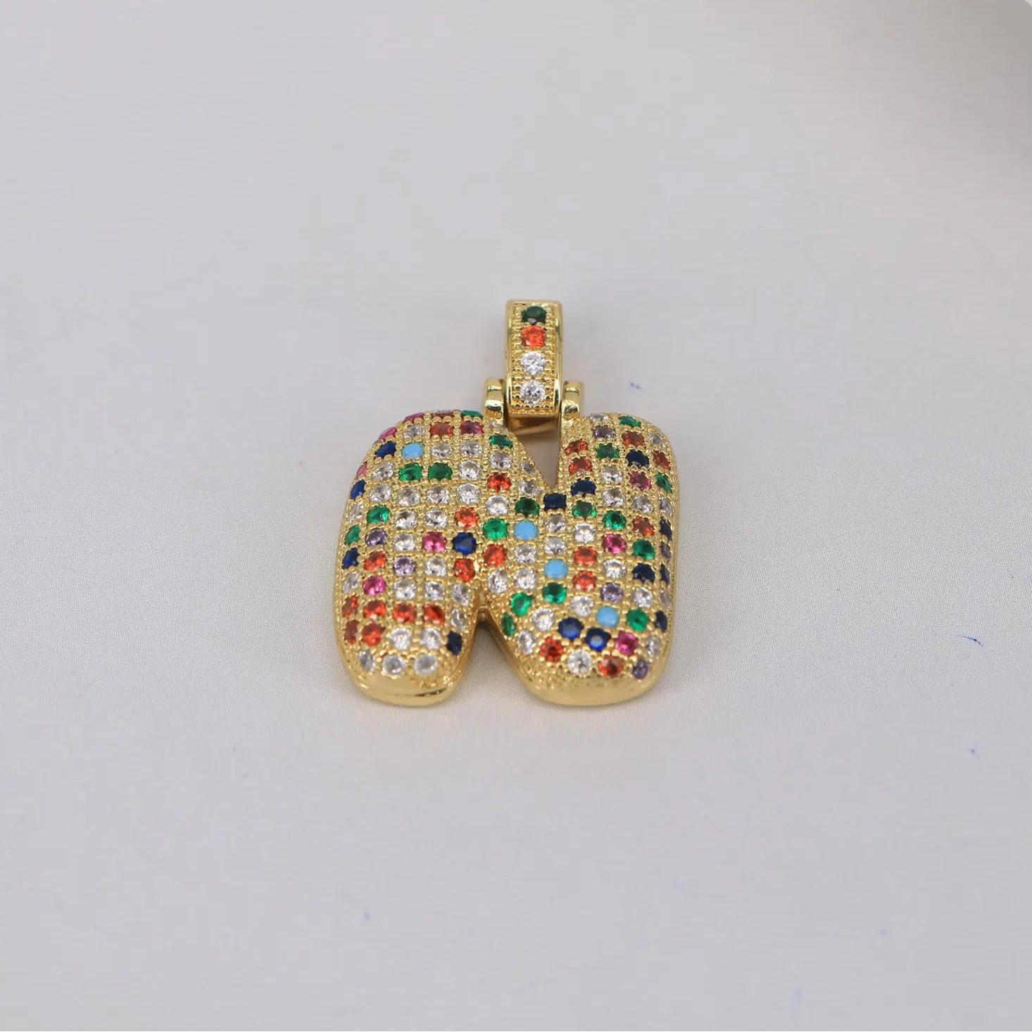 Confetti Initial Necklace
