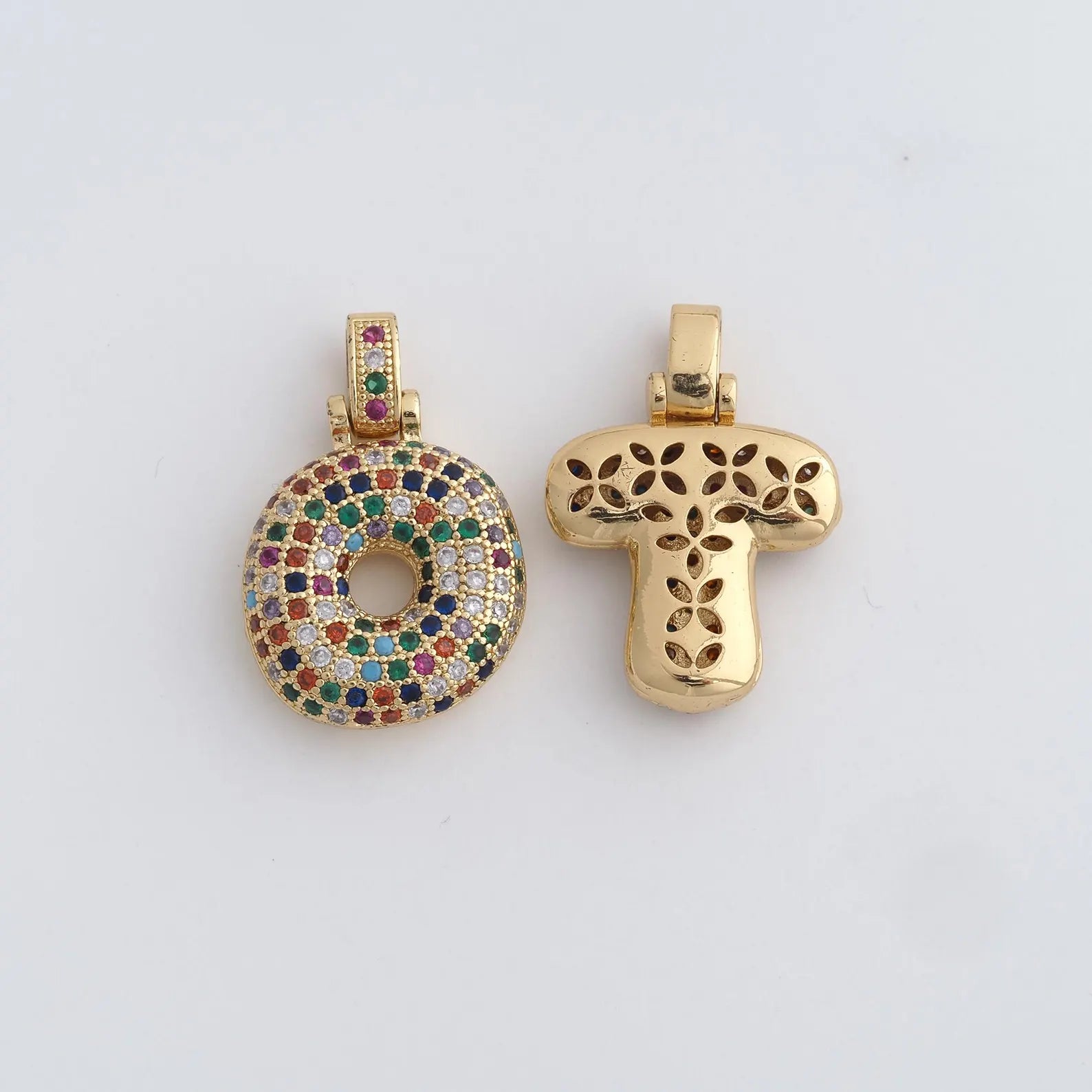 Confetti Initial Necklace