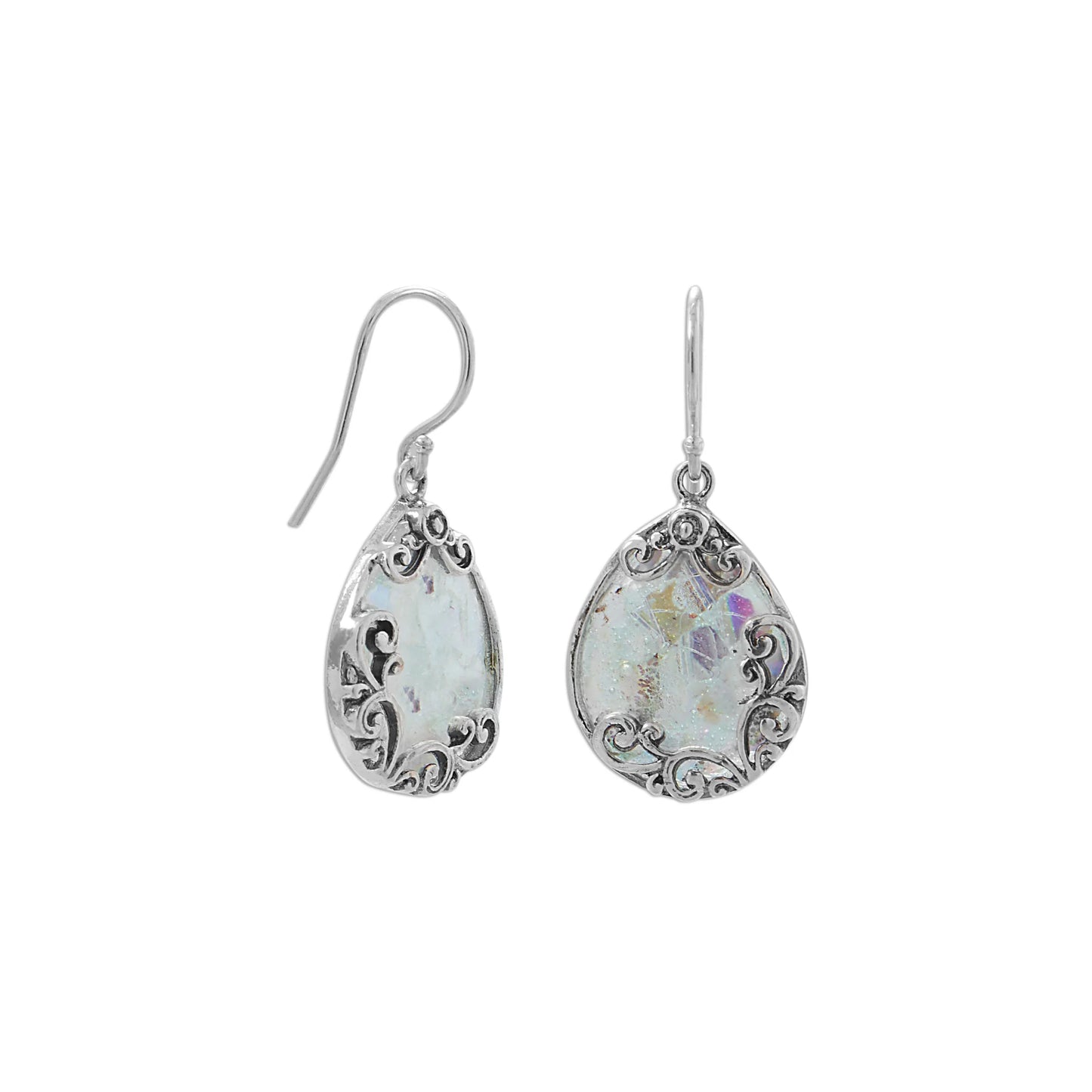 Imperial Roman Glass Earrings
