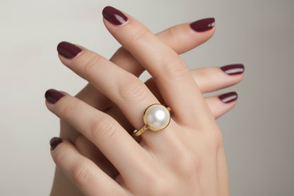Luxe Pearl Ring