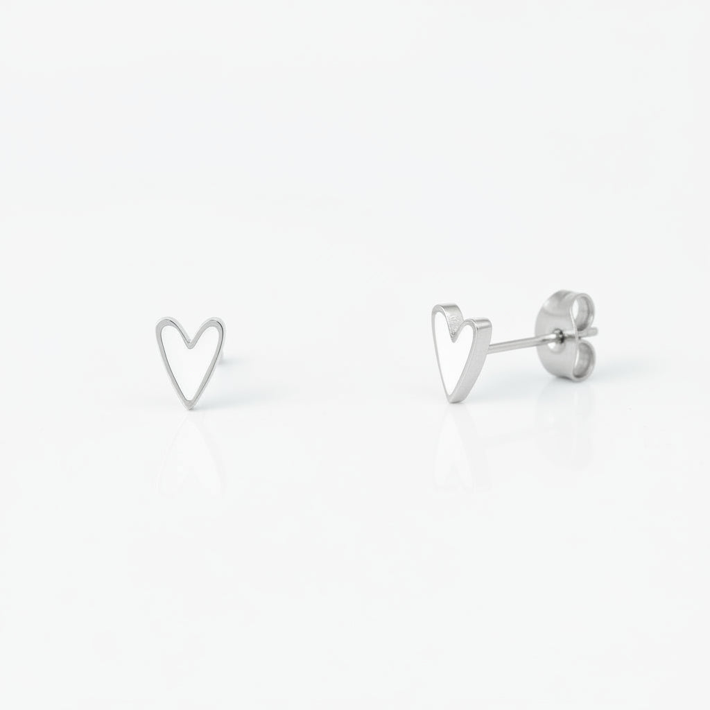 Pure Heart Mini Studs