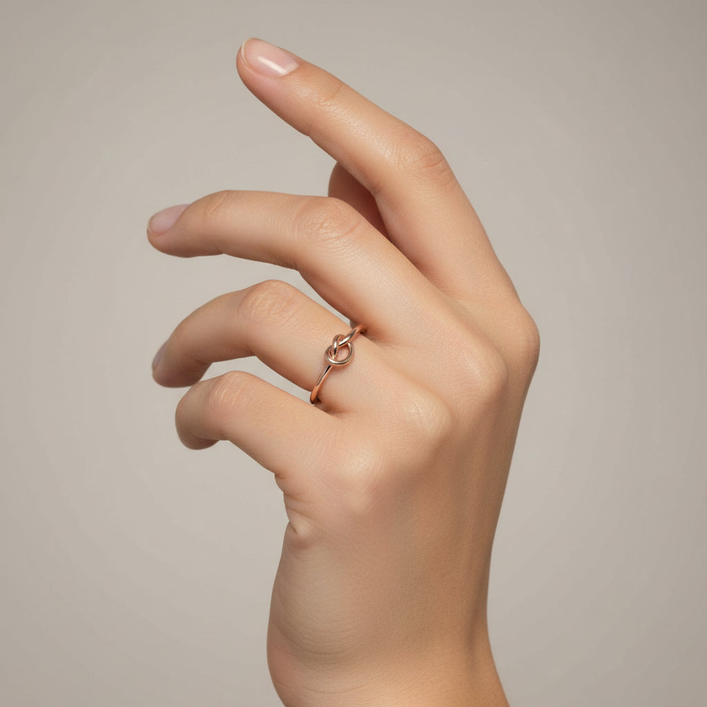Love Me Knot Stacking Ring